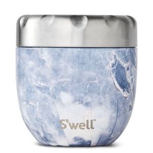 S'WELL BLUE GRANITE EATS INSULATED 16oz BOWL + PREP BOWL